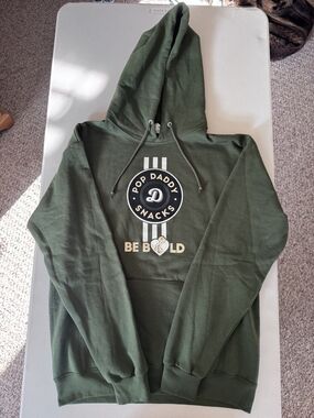 'Be Bold' Olive Green Hoodie